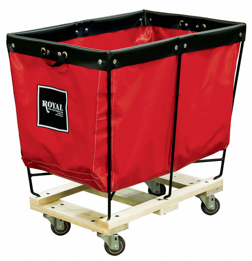 Elevated Tall Basket Truck Vinyl 600 lb