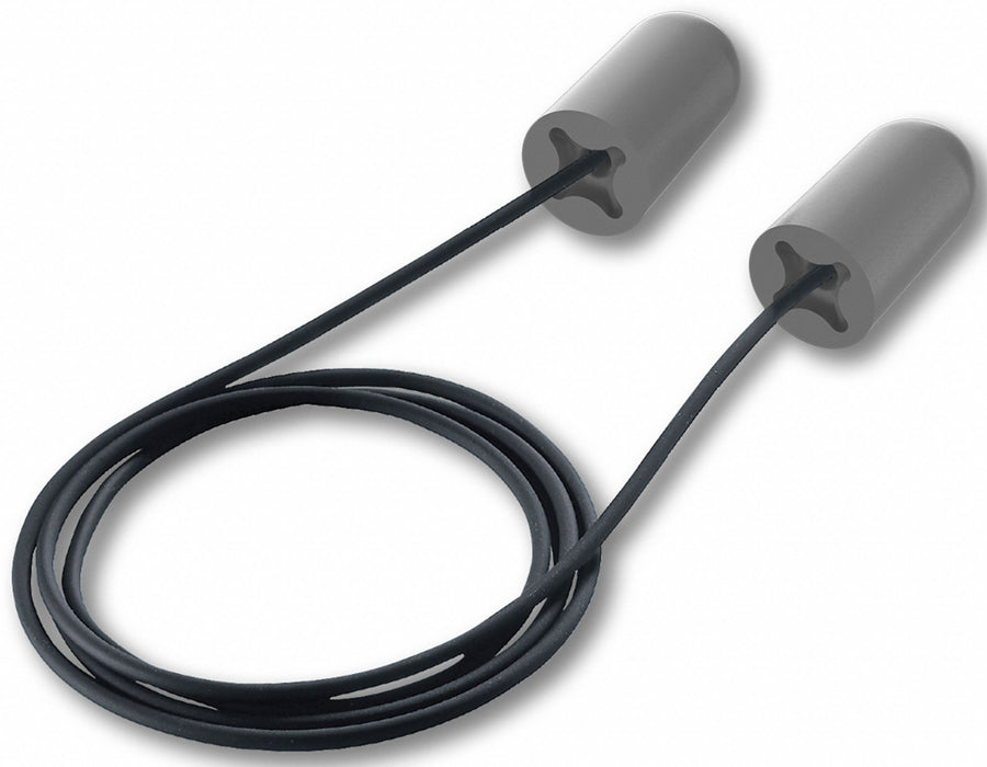Ear Plugs Corded Gray PK100