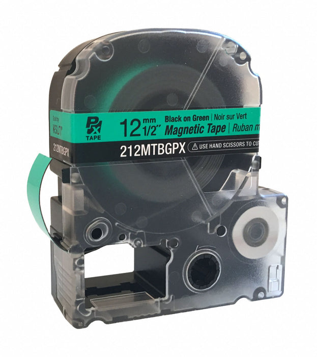 Label/RibbonCartridge Green Matte 1/2inW