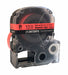 Label/RibbonCartridge Red Matte 1/2inW