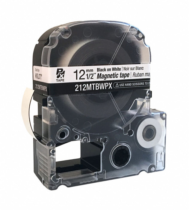 Label/RibbonCartridge White Matte 1/2inW