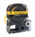 Label/RibbonCartridge Yellow 1/2inW