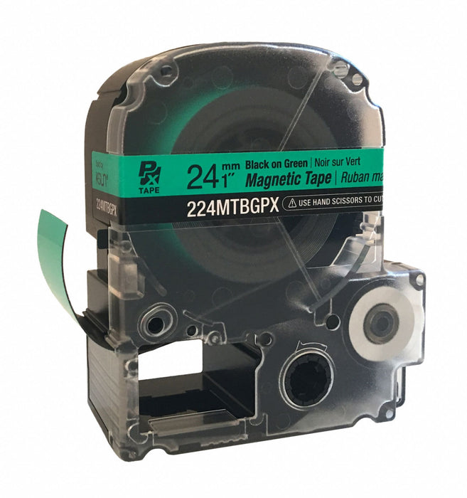 Label/RibbonCartridge Green Matte 1inW
