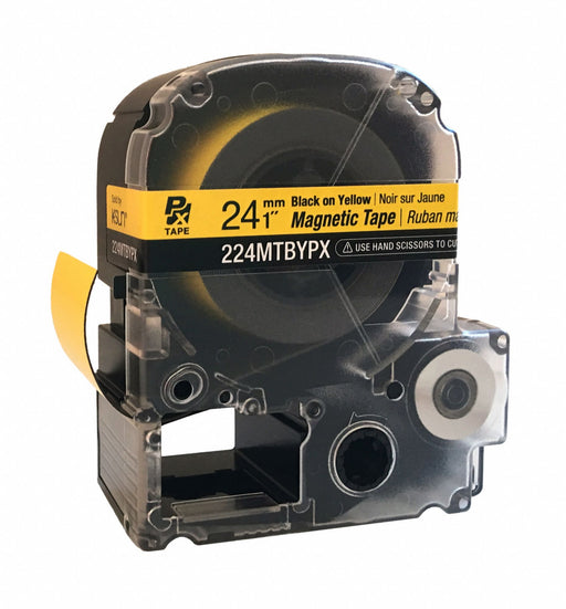 Label/RibbonCartridge Yellow Matte 1inW