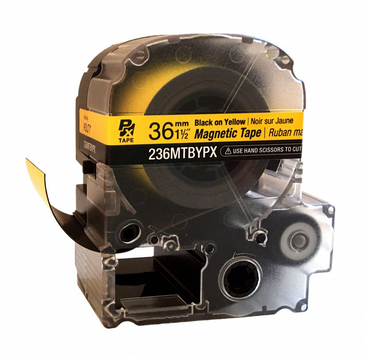 Label/RibbonCartridge Yellow 1-1/2inW