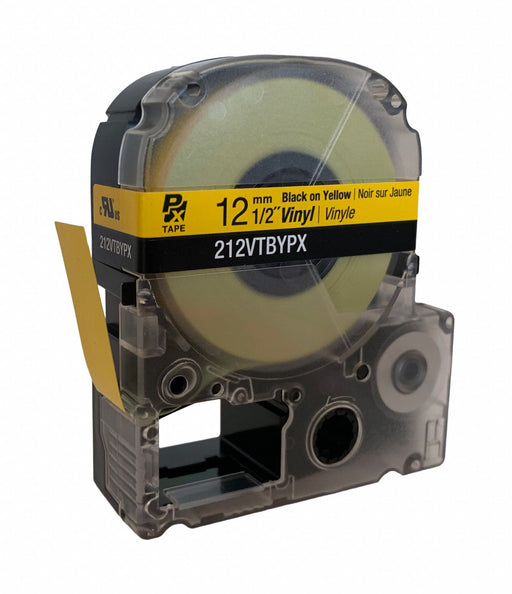 Label/RibbonCartridge Yellow 1/2inW