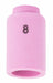LINCOLN No8 TIG Weld Alumina Std Nozzle