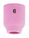 LINCOLN No6 TIG Weld Alumina Std Nozzle