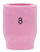 LINCOLN No8 TIG Weld Alumina Std Nozzle