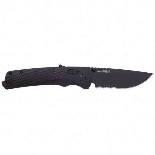 Folding Knives Blackout Steel Serrated
