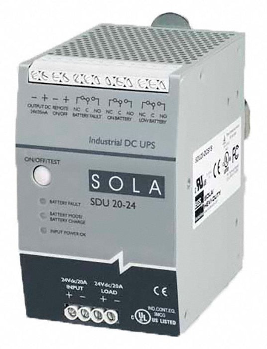 UPS Standby 480 VA 22.5/30VDC Input