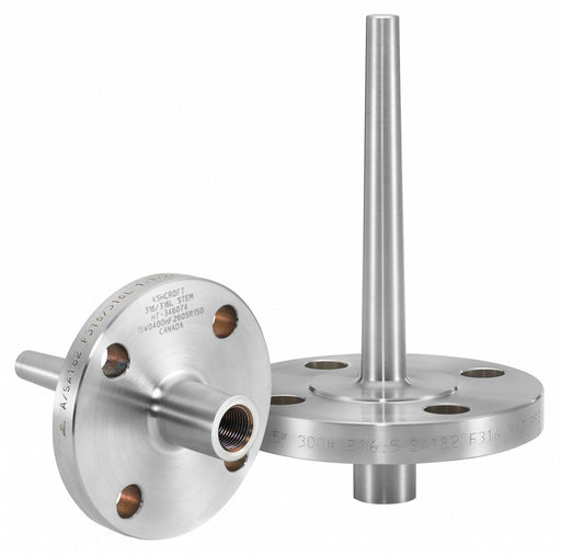 Flanged Thermowell 1-1/2 MNPT SS