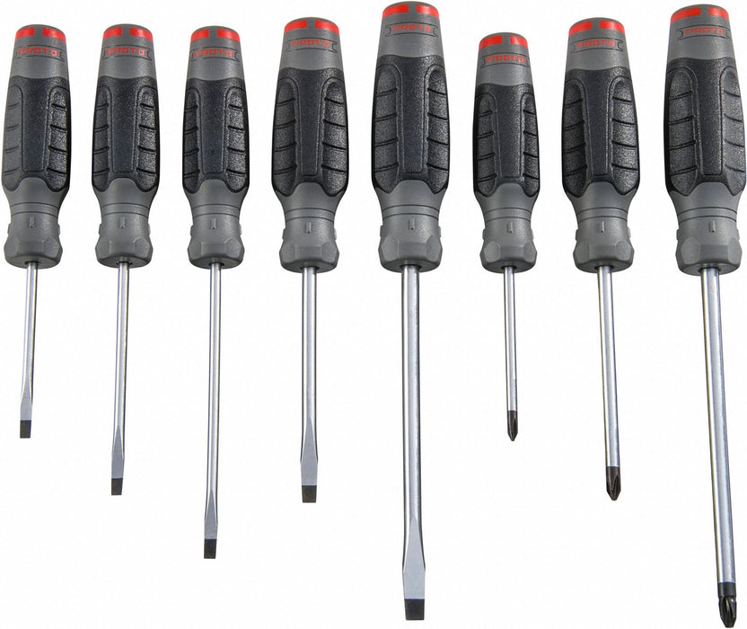 Screwdriver Sets SAE Metric 8 pcs