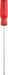 Screwdrivers Slotted 1/8in Red Round