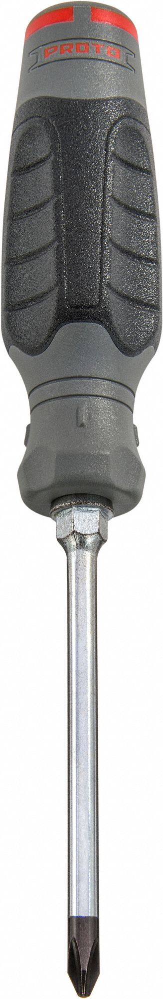 ScrDrv Phillips #2 Gray Black Round