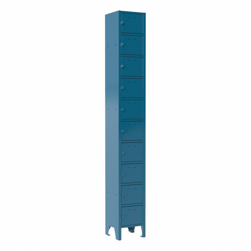 Cell Phone Locker 9 x5-3/4 Steel Blue