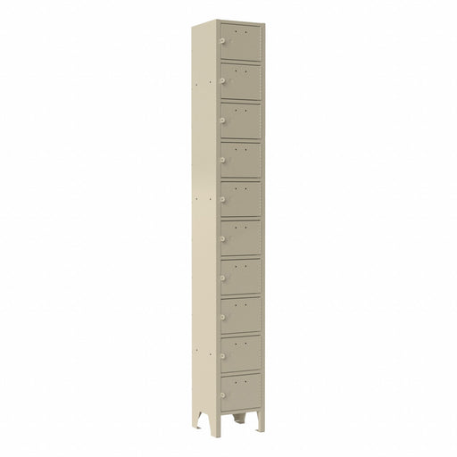 Cell Phone Locker 9 x5-3/4 Steel Tan