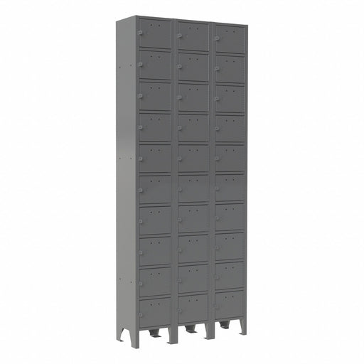 Cell Phone Locker 9 x5-3/4 Steel Gray
