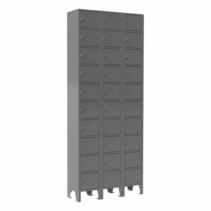 Cell Phone Locker 9 x5-3/4 Steel Gray