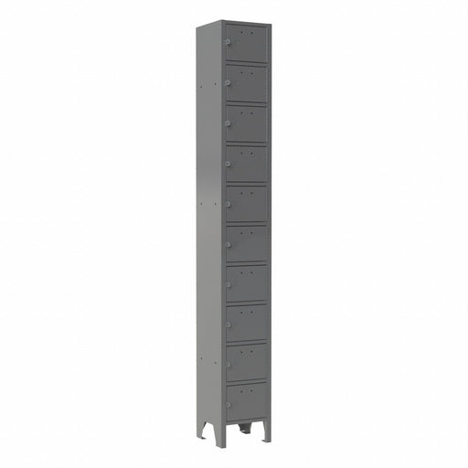 Cell Phone Locker 9 x5-3/4 Steel Gray