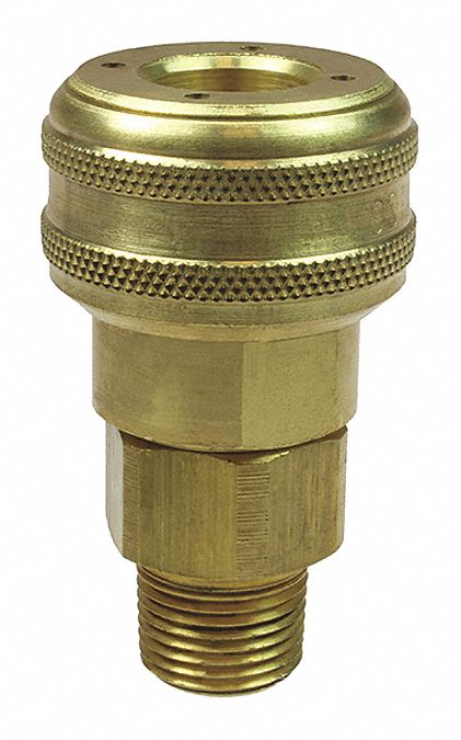 Auto Industrial Coupler MPT 1/4 