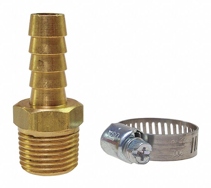 Hose Repair Kit 3/8 ID x 3/8 MPT Barb