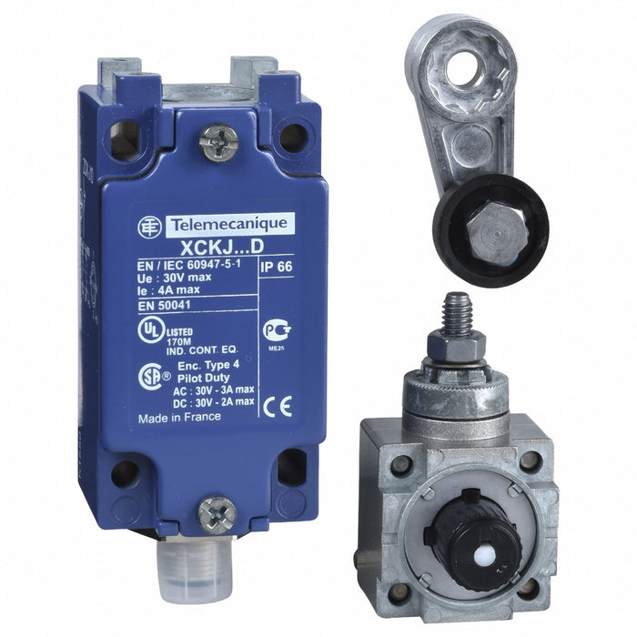 LimitSwitch RollerLeverPlunger 1NO/1NC