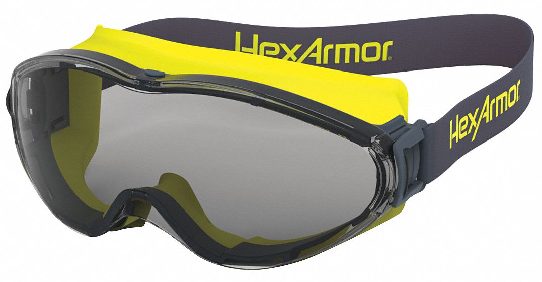 SafetyGoggles PP TPE Gry Wraparound