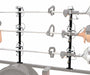 Lockable Trimmer Rack Black