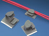 Ltching Wire Clip Adh .25 Bdle Nat PK100