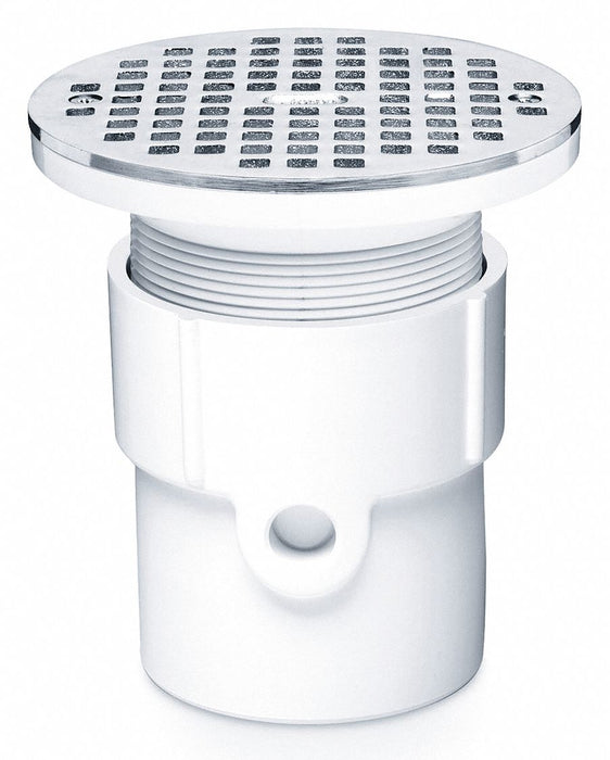 Adjustable PVC Drain 3 - 4 5 SS Grate