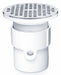 Adjustable PVC Drain 3 - 4 5 SS Grate