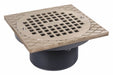 Nickel Strainer 6 w/Sq Rg Barrel