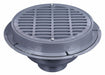PVC Com Drain 6 w/Pl Grate Bucket