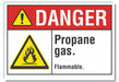 Danger Sign 7 inx10 in Non-PVC Polymer