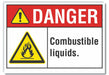 Danger Sign 10inx14in Non-PVC Polymer