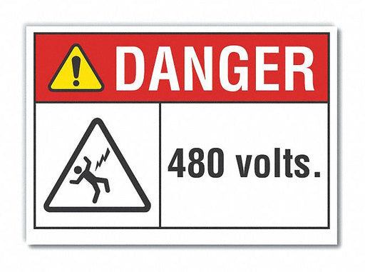 Danger Sign 10inx14in Non-PVC Polymer