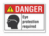 Danger Sign 7 inx10 in Non-PVC Polymer