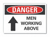Danger Sign 10in x 14in Non-PVC Polymer