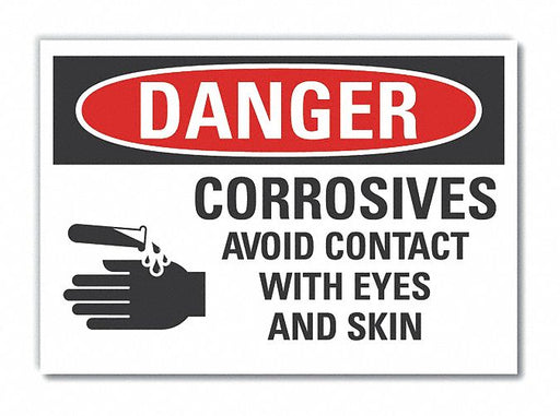 Danger Sign 7 inx10 in Non-PVC Polymer