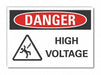 Danger Sign 10inx14in Non-PVC Polymer