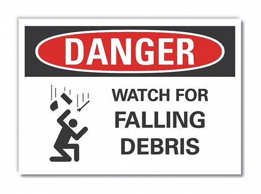Danger Sign 10inx14in Non-PVC Polymer