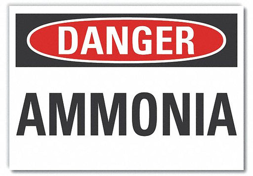 Danger Sign 7 inx10 in Non-PVC Polymer