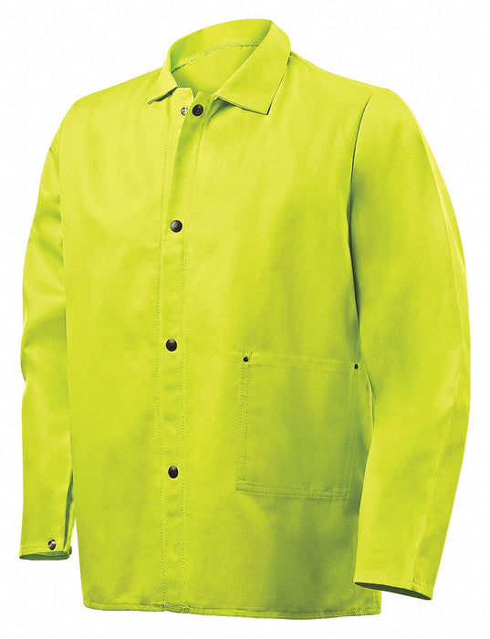 K7361 Cotton Jacket Flame Resist 30 Lime 2XL