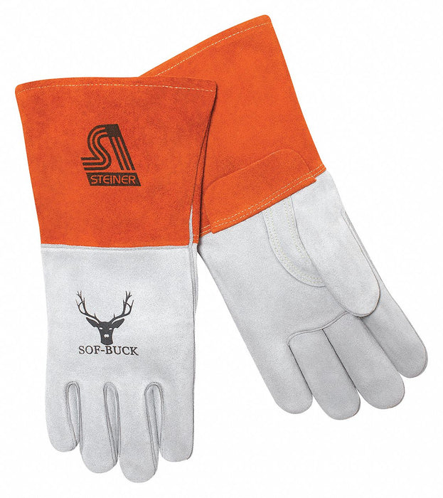 Welding Gloves MIG Application Gray PR