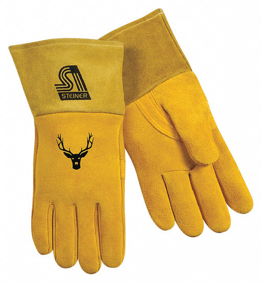 Welding Gloves MIG Application Yellow PR
