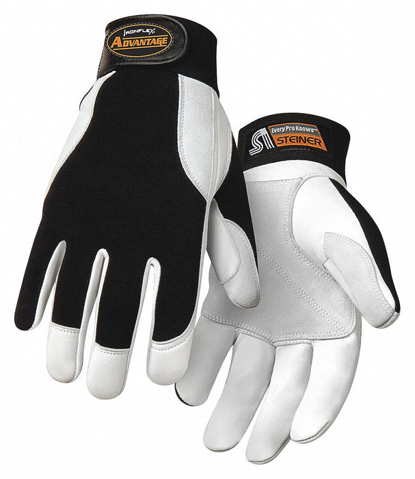 Goatskin Leather Palm Gloves L PR