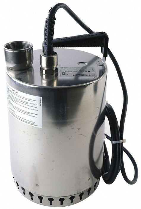 Submersible Sump Pump 1/2 HP 115VAC