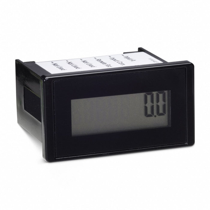 Hour Meter LCD Clip 8 Digit ABS/PC Blend
