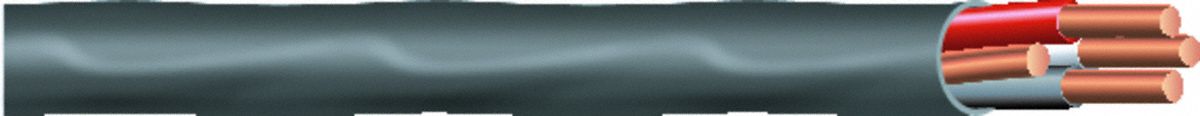 NonmetallicSheathedCable 6AWG Black 15ft